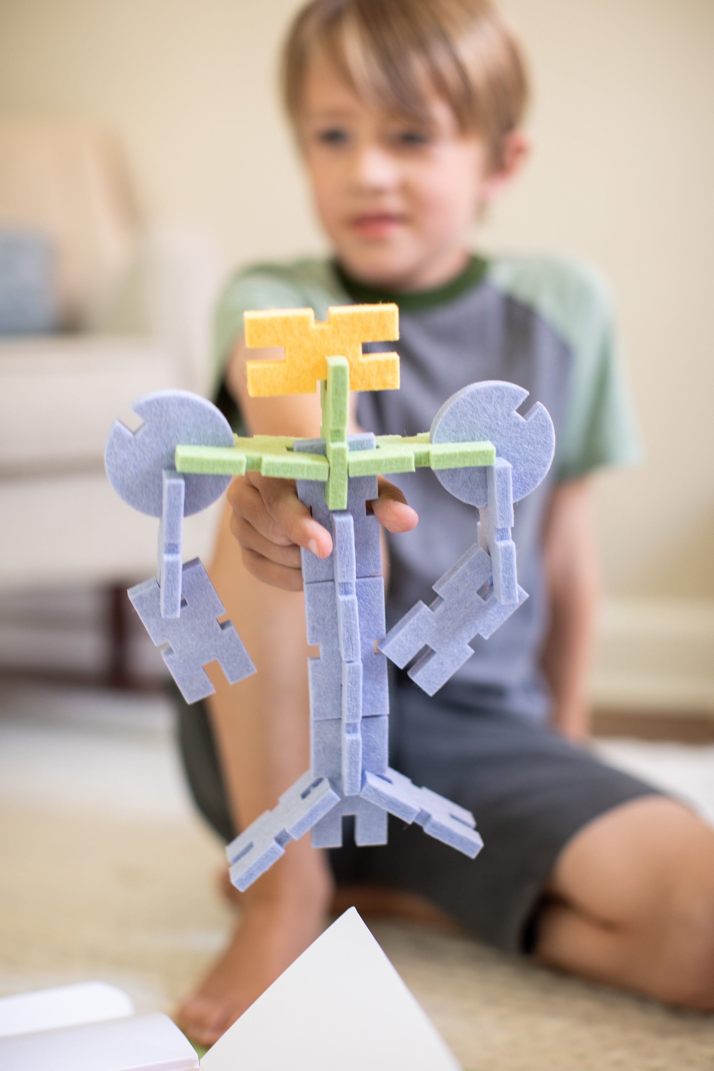 Interlocking Block Assortment Interlocking Blocks - Architectural Set – The Modern Munchkin Co.