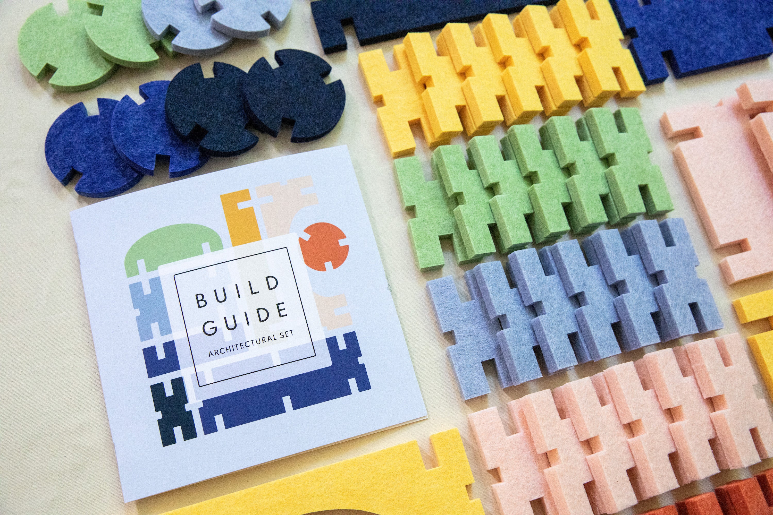 Interlocking Block Assortment Interlocking Blocks - Architectural Set – The Modern Munchkin Co.