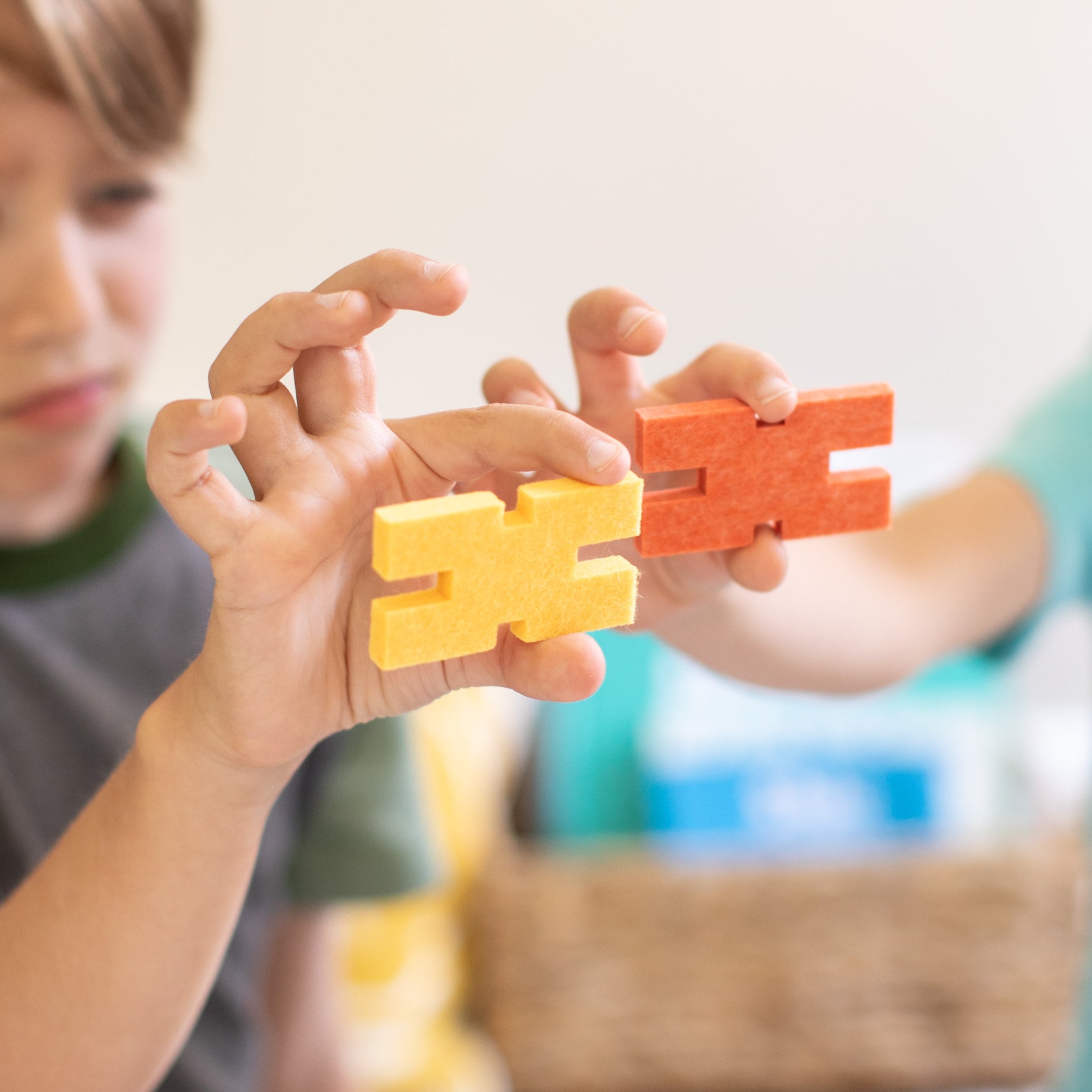 Interlocking Block Assortment Interlocking Blocks - Architectural Set – The Modern Munchkin Co.