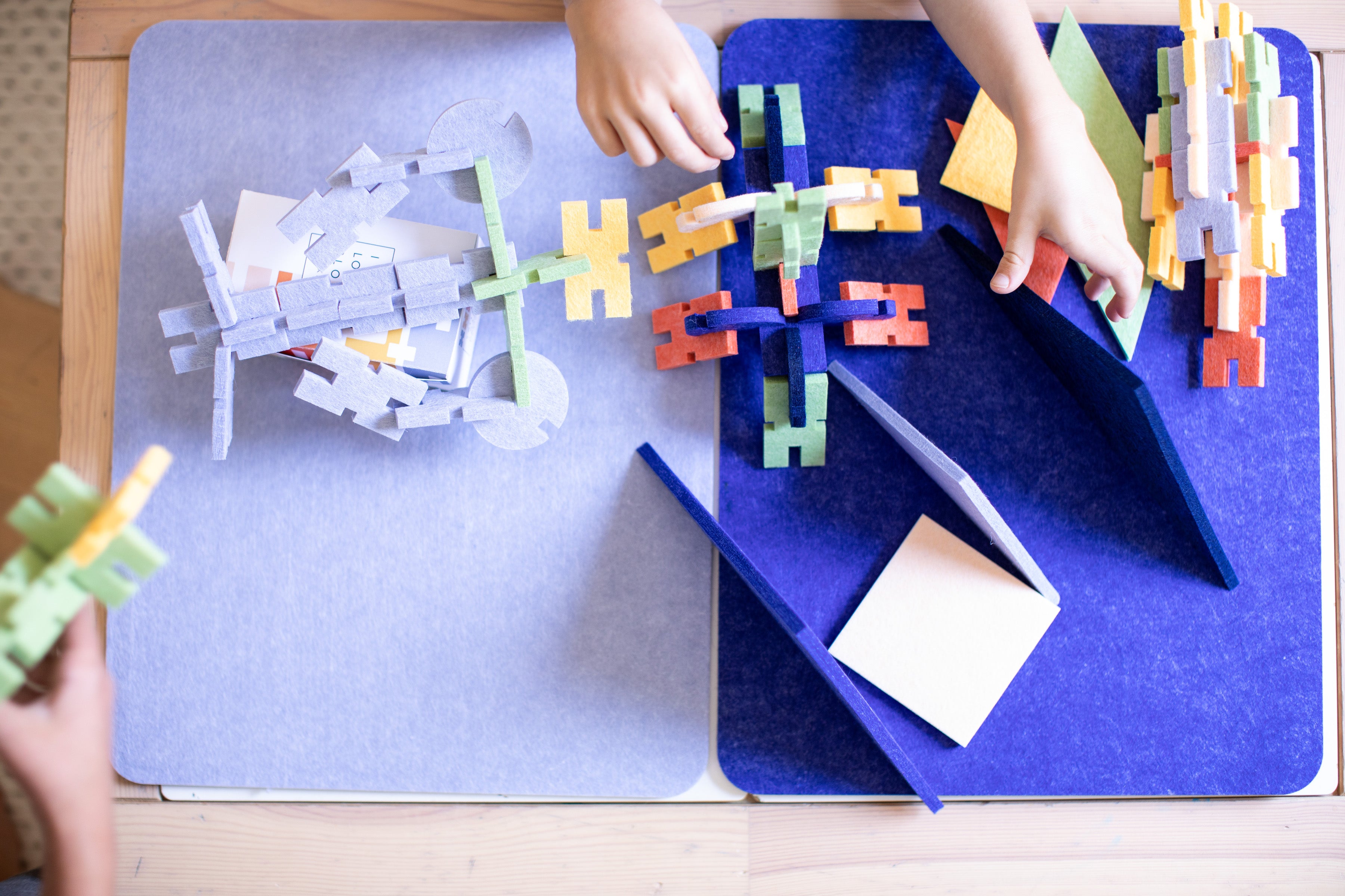 Interlocking Block Assortment Interlocking Blocks - Architectural Set – The Modern Munchkin Co.