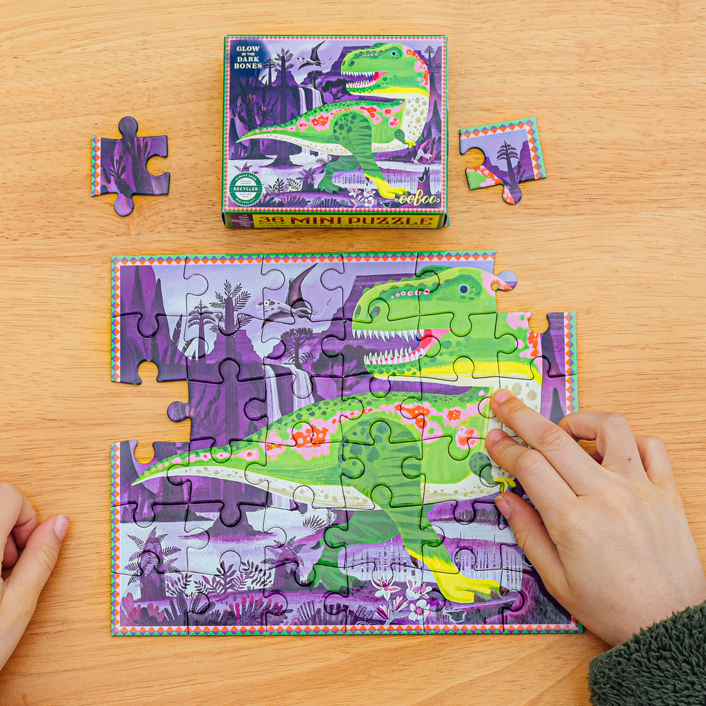 Dino 36pc Mini Puzzle – The Modern Munchkin Co.