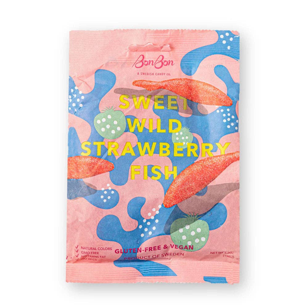 BonBon's Sweet Wild Strawberry Fish 150g – The Modern Munchkin Co.